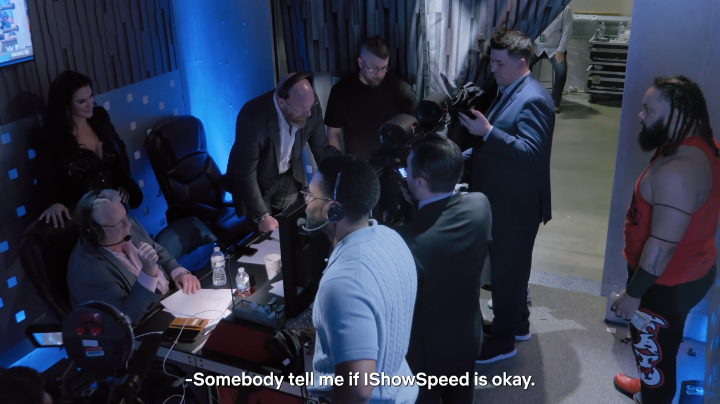 .Triple H couldn't believe Speed⭐️ was still live, and Logan Paul reaction says it all.