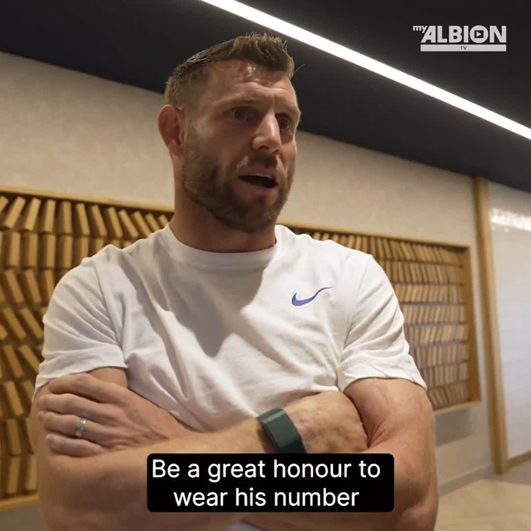 James Milner will wear Brighton’s number 20 shirt this season to honour Diogo Jota ♥️ 🎥 [Brighton & Hove Albion]