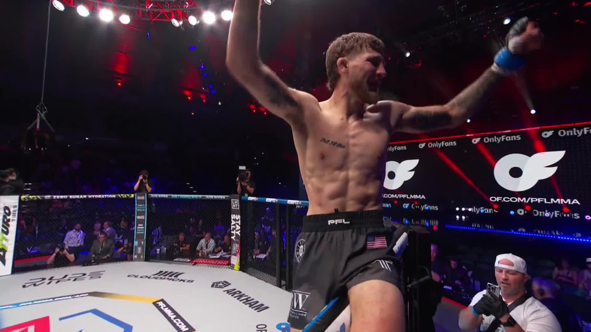 Tom Pagliarulo starts the night with a KO! [ #PFLWorldTournament | TONIGHT | Early Card 6:30pm | Main Card 9pm | ESPN ]