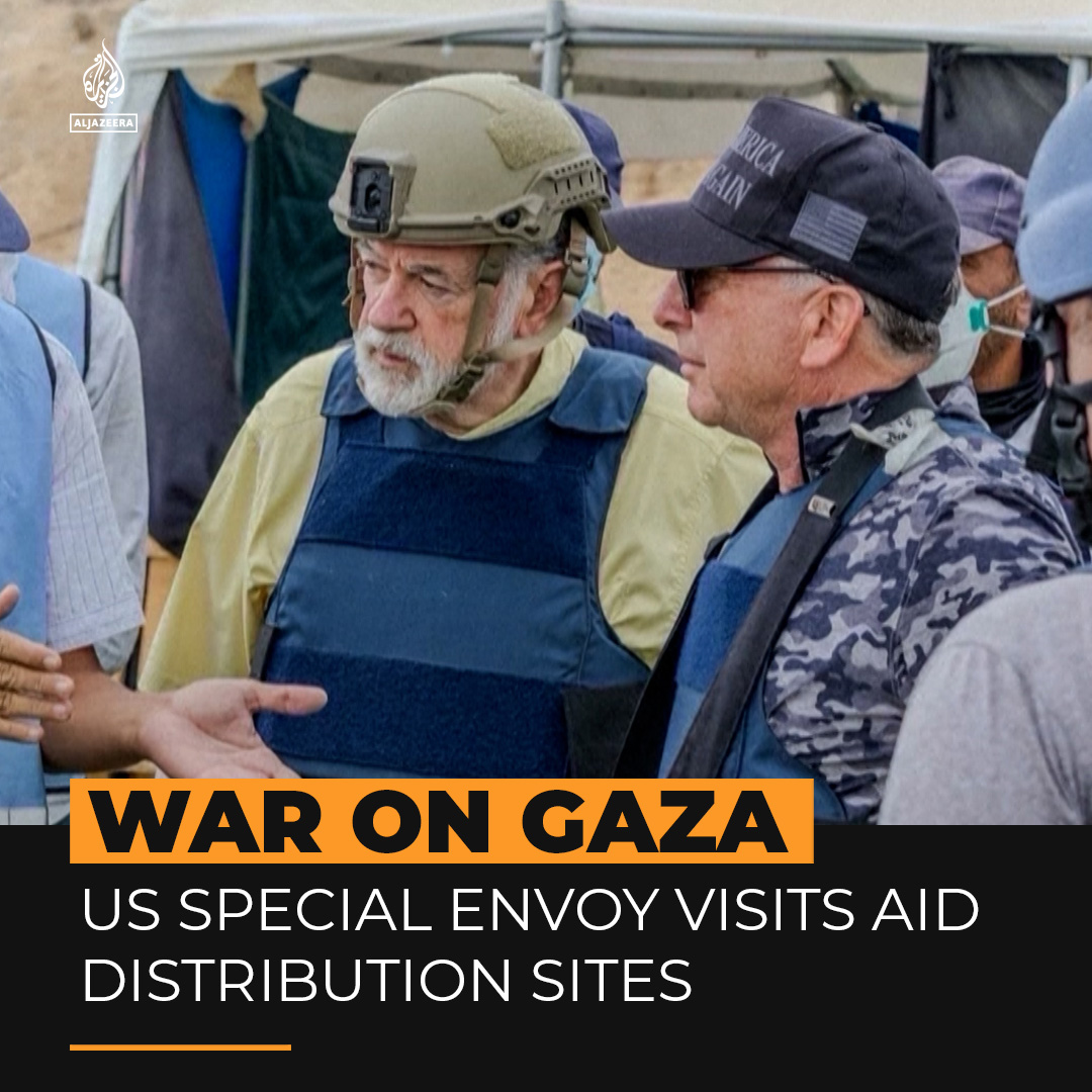 US special envoy Steve Witkoff has visited aid distribution sites in Gaza amid mounting global outrage over the deepening famine in the besieged enclave. The aid sites, run by the controversial Gaza Humanitarian Foundation, have been linked to over 1,000 deaths since May.
