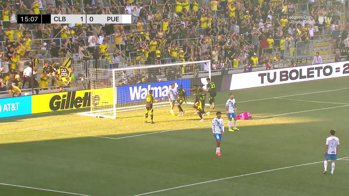 🚨 Columbus Crew, Puebla karşısında Diego Rossi’nin golüyle skoru 2-0’a getirdi.