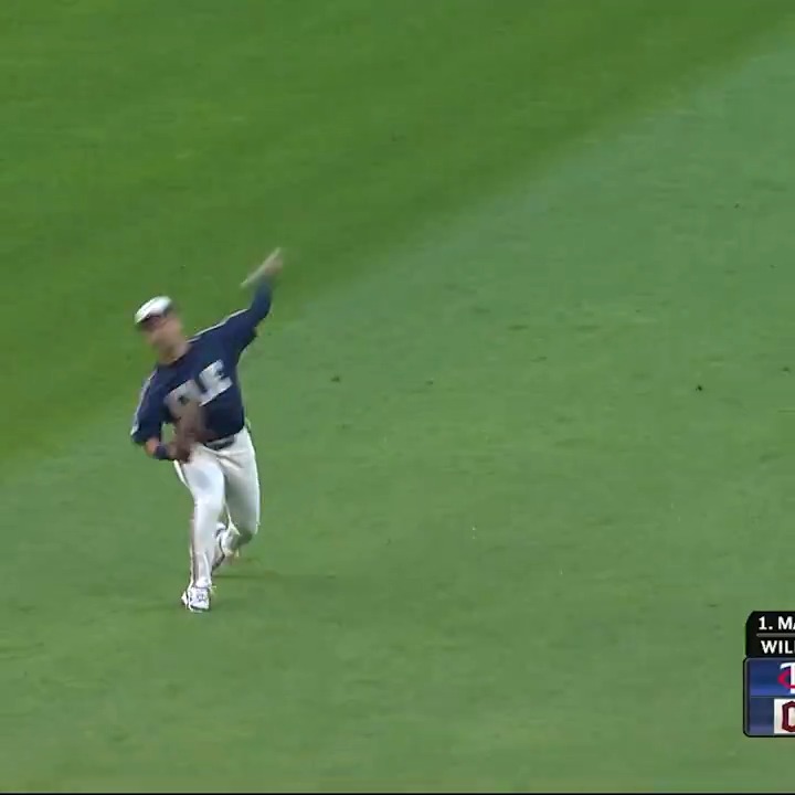 Steven Kwan cuts down the runner at home! 🚀