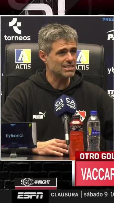 "LA SENSACIÓN ES AMARGA" El análisis de Julio Vaccari ante la eliminación de Independiente a manos de Belgrano. 📺 #SCNight | #DisneyPlus Plan Premium