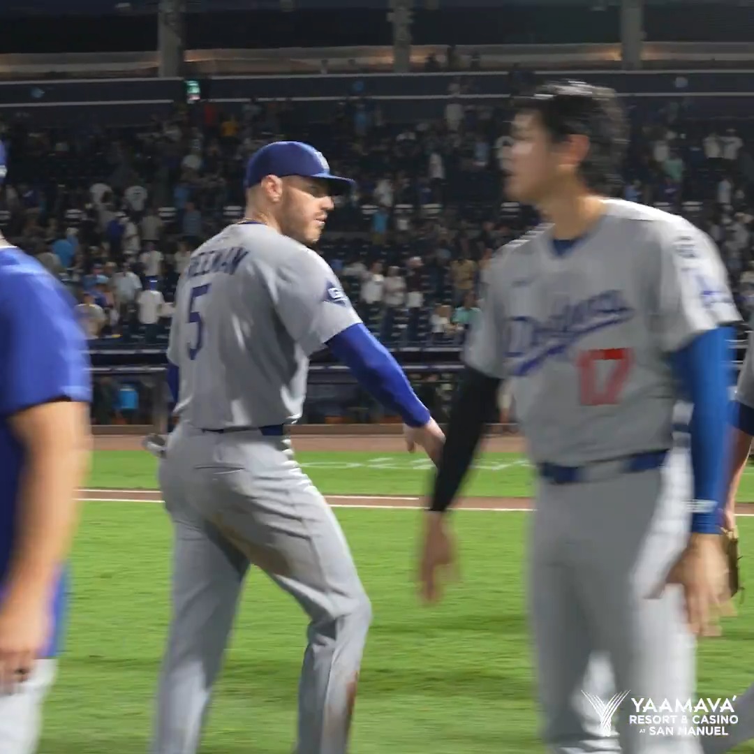 Victory formation! Dodgers x Yaamava' Resort & Casino