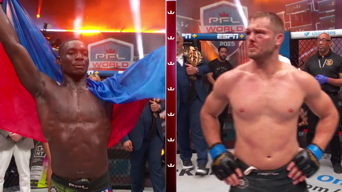 Thad Jean comes out on top! He is the CHAMPION! [ #PFLWorldTournament | LIVE NOW ESPN/ESPN+ ]