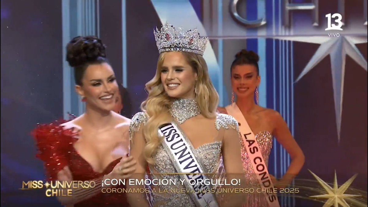 🔴 EMILIA DIDES ENTREGÓ LA CORONA: INNA MOLL ES LA NUEVA MISS UNIVERSO CHILE 2025 #MissUniversoChile2025 #MissUniversoChile