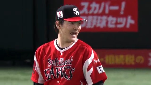 #有原航平 最大のピンチ回避🪽 一死満塁の場面で首位打者を争う #村林一輝 を迎えた有原💦 ショートへのハーフライナーに打ち取るとこれを #野村勇 がダイレクトで捕球せず併殺にする頭脳プレーをみせた👀 視聴はこちら[初月無料] ▶️: #sbhawks #パリーグ #ベースボールLIVE
