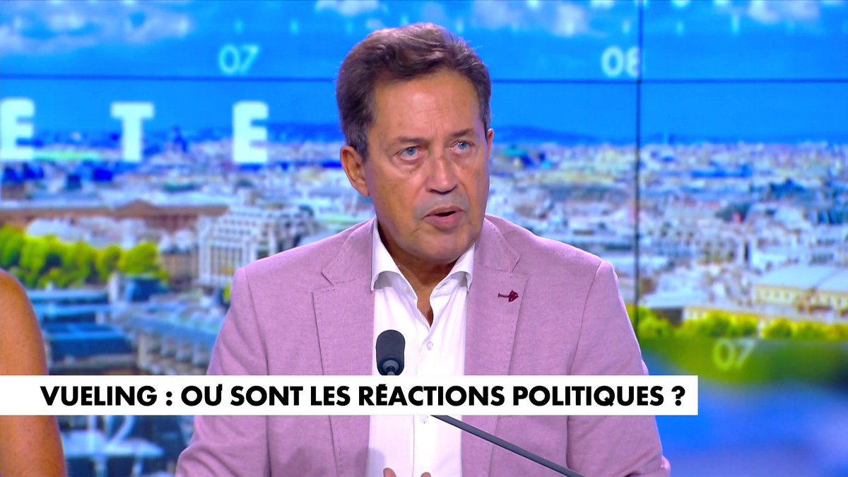 Georges Fenech, ancien magistrat, sur l'affaire Vueling : «Cette affaire est une tâche pour la compagnie aérienne, pour la Guardia civile et pour le gouvernement espagnol», dans #HDProsETE