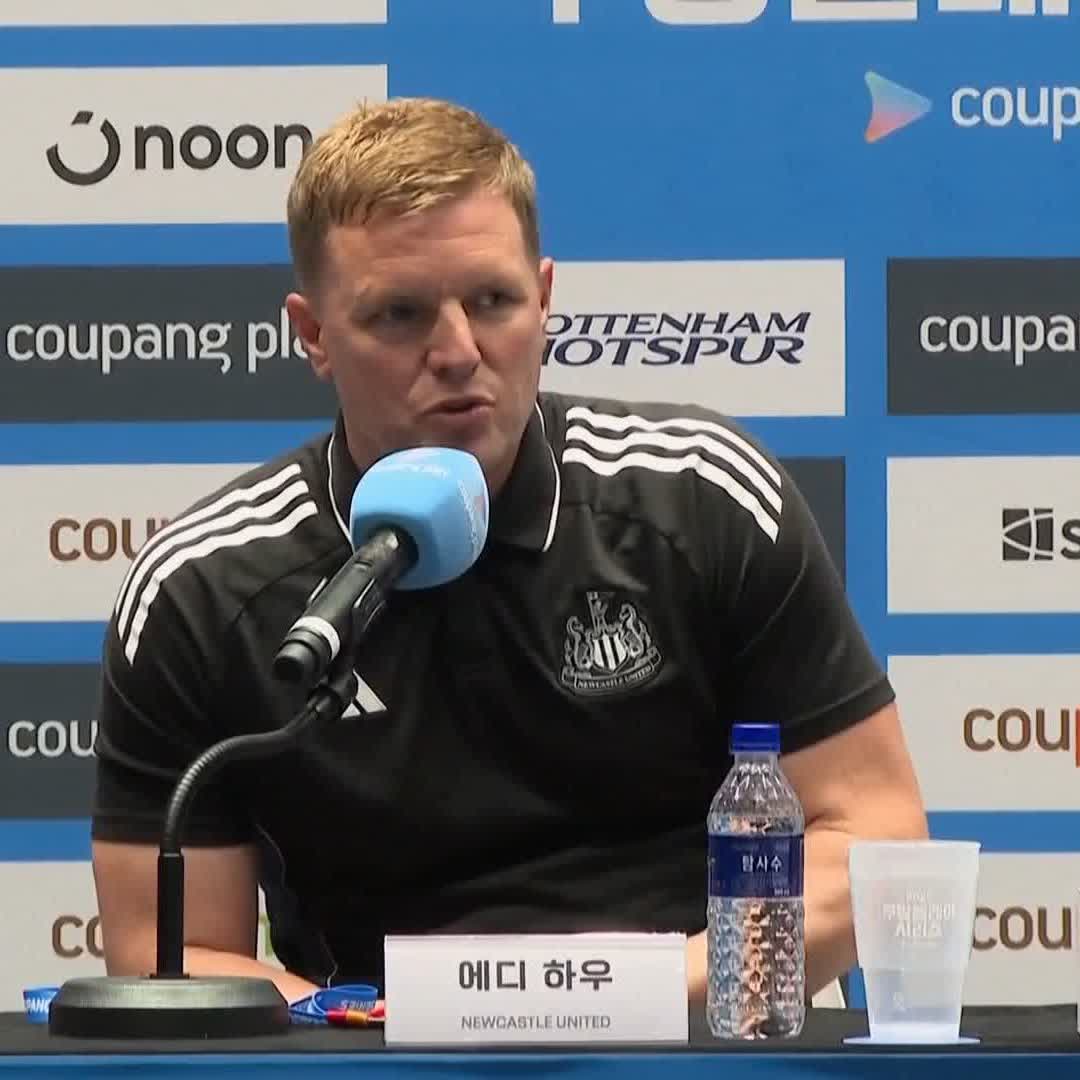 🗣️ "From this point onwards, let's see what happens" Newcastle manager Eddie Howe has confirmed that the club have turned down a bid from Liverpool for Alexander Isak - but is unsure on what will happen next 🎙️