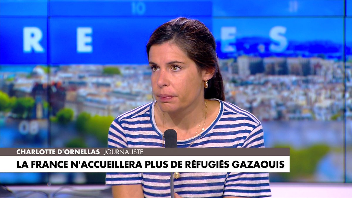 Charlotte d'Ornellas, journaliste au JDD, sur l'accueil des réfugiés gazaouis : «Au-delà de la question de la sécurité, du terrorisme et de la délinquance, il y a la question de l'enracinement culturel», dans #HDProsETE