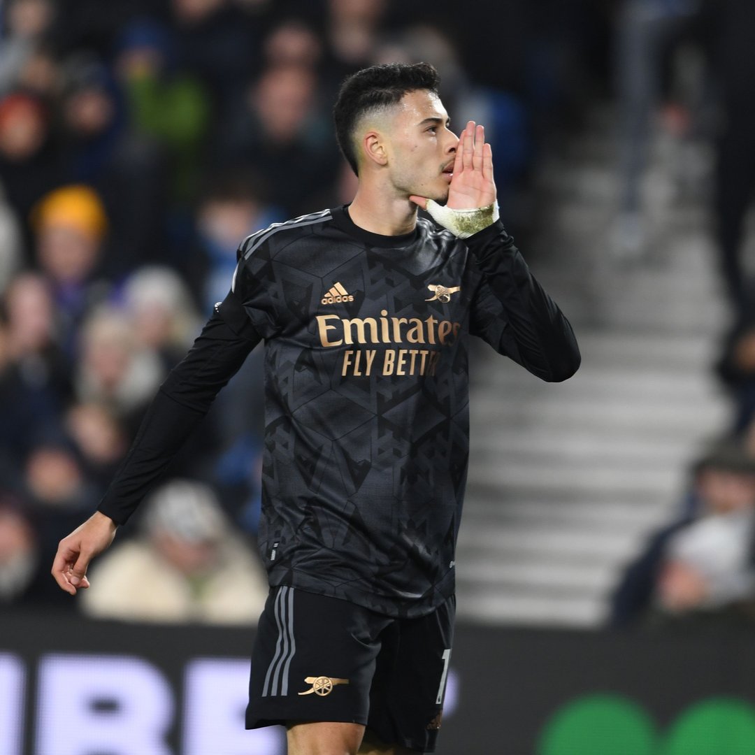 MW29: Brighton &amp; Hove Albion (A) Martin’s pass 🤝 Gabi’s finish From backline to back of the net in a flash ⚡️