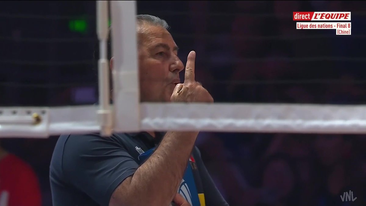 L'Italie est la première équipe qualifiée pour la finale de Ligue des nations ! Elle affrontera le Brésil ou la Pologne #lequipeVOLLEY