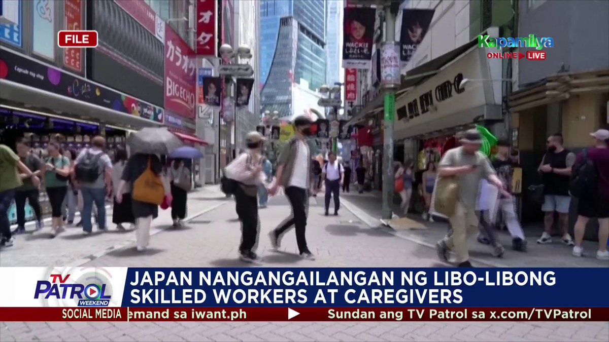 Dumaranas ngayon ng matinding labor shortage ang Japan, at ramdam ito hanggang sa pinakamaliit nitong prefecture—ang Kagawa Prefecture. Bumisita sa Pilipinas kamakailan ang governor ng Kagawa at pumirma ng kasunduan para sa hiring ng mga manggagawang Pinoy.