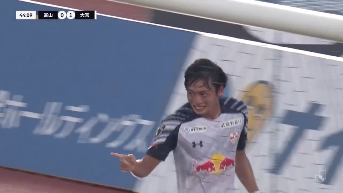 【ゴールシーン(8/2・富山戦)】 ⌚️ 44分 ⚽️ #泉柊椰 🔽試合結果はこちら 🔽#Jリーグ を観るなら #DAZN #RB大宮アルディージャ #ardija #富山_大宮