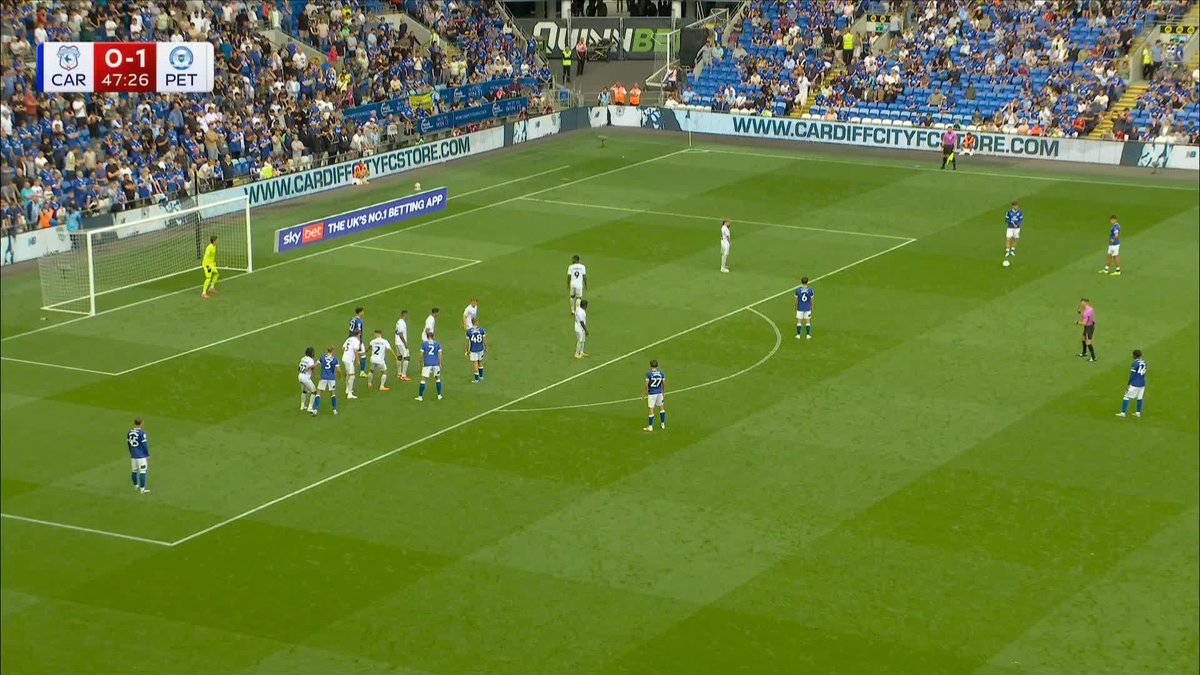The EFL is well and truly back as Ruben Colwill has scored an absolute BEAUTY for Cardiff City 💥🔝