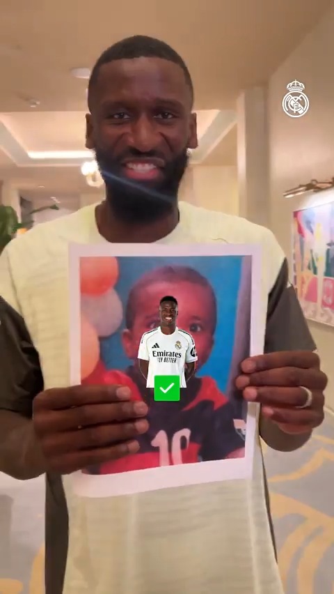 🔍 Will Antonio Rüdiger recognise all of his teammates?