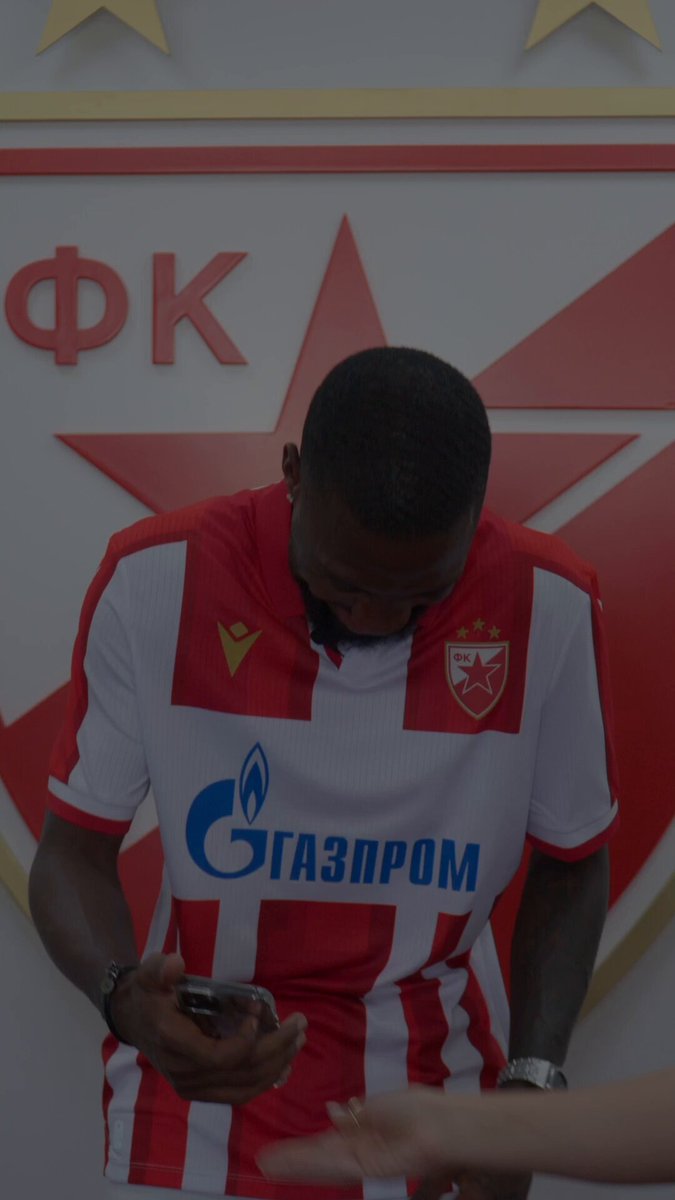Zvezda + Gabon = proverena veza! 🔴⚪️🇬🇦 🔴⚪️ #fkcz