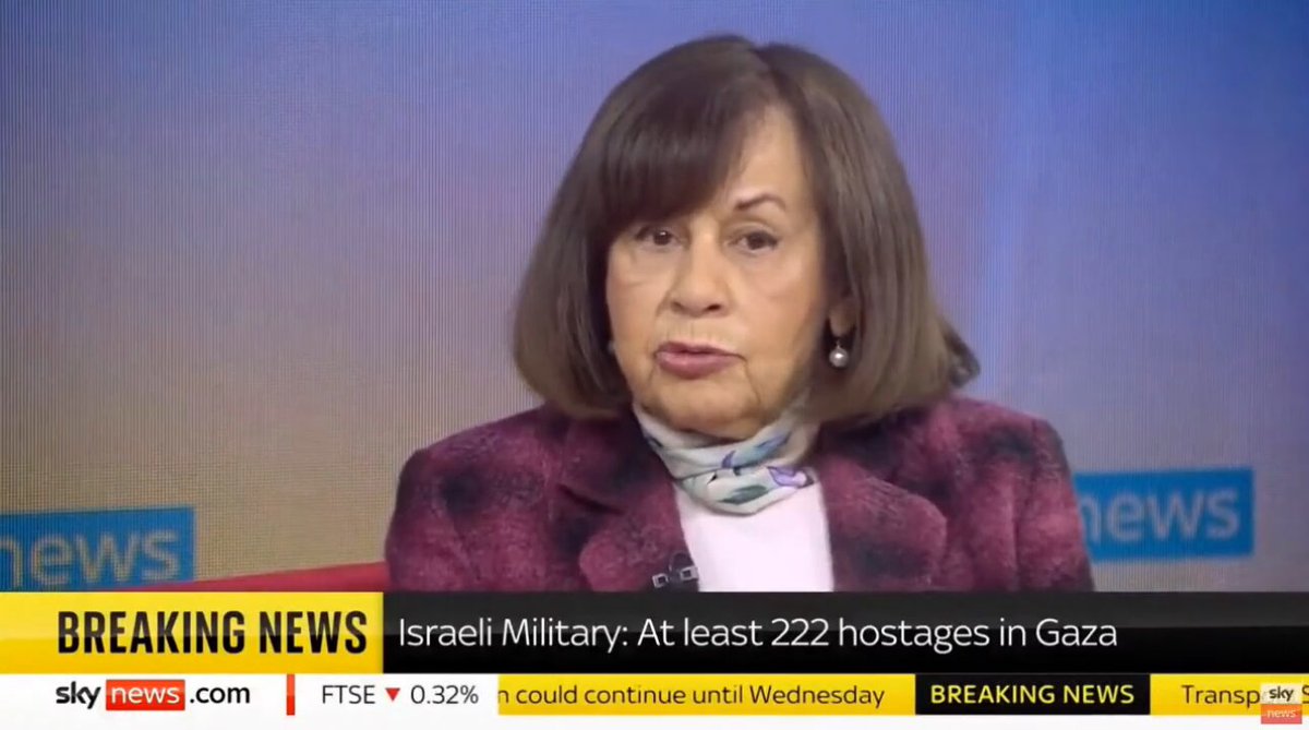 .Ghada Karmi: "Killing them all the time, bombing them all the time... depriving them of the essentials of life. What can you call that? Kay Burley: "What would you call it?" "I call it genocide" This clip is from 23rd October 2023. Its been clear from the start.