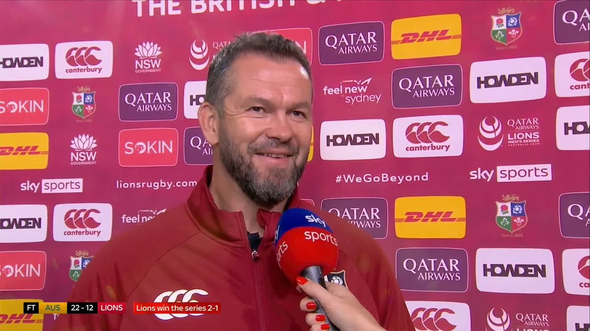 Does Andy Farrell fancy another shot at Lions Head Coach in New Zealand? 👀