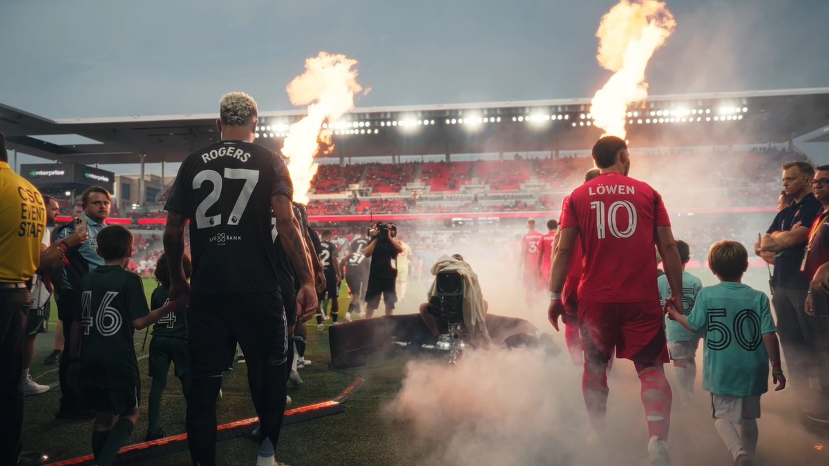 The Premier League came to town and STL showed out 🤩 #STLvAVFC x Purina