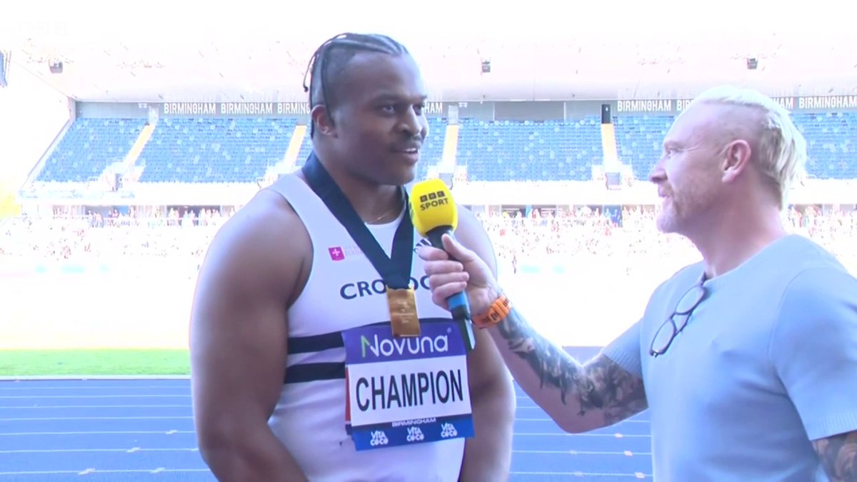 "It's gonna be scary!" Lawrence Okoye books his place in Tokyo, smashing a 40-year record in the process 👏👏