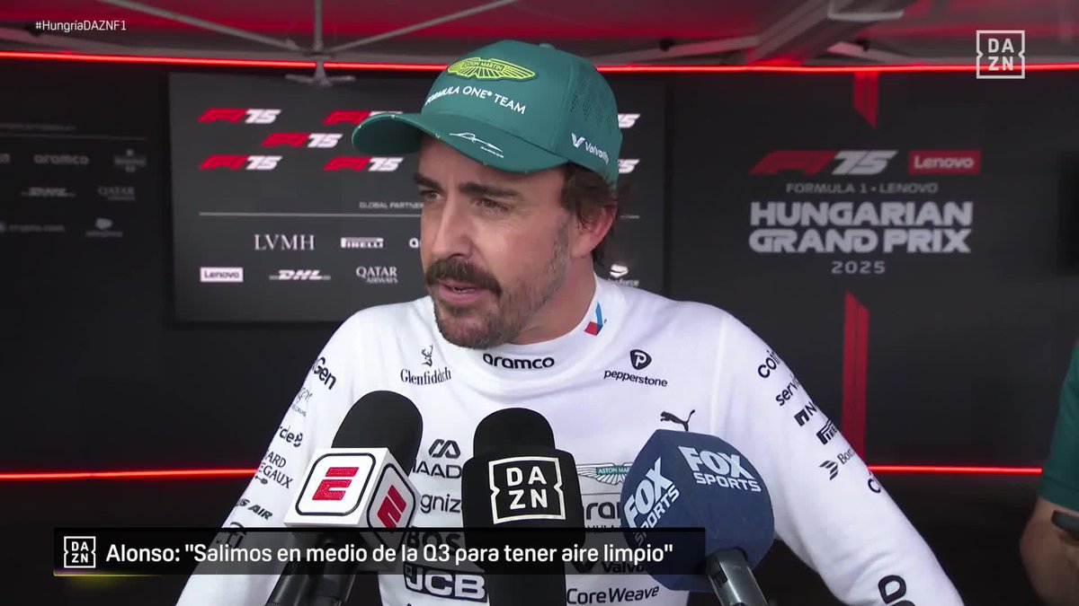 🗣️ Fernando Alonso: "No hicimos nada diferente a Spa" #HungríaDAZNF1 🇭🇺