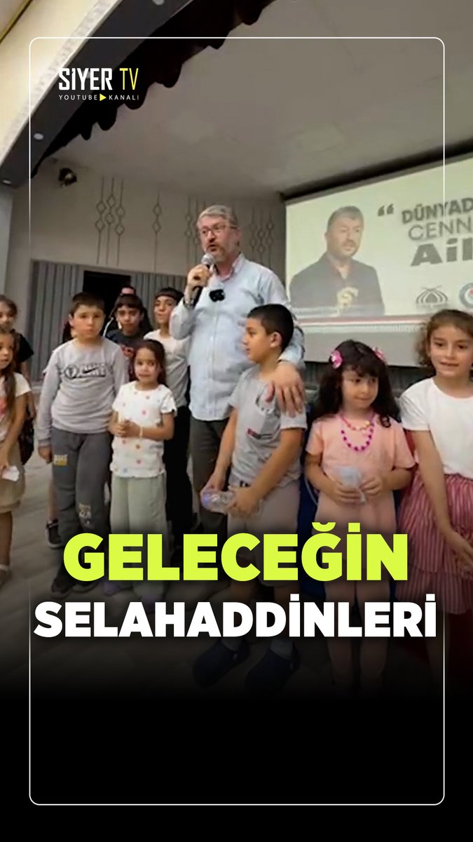 8 yaşındaki Yusuf Erdem ve onun gibi yavrularımız, hedefleriyle geleceğin Selahaddinleri olacaklar inşallah.