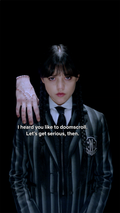 One personโs doomscroll is another personโs peace of mind.