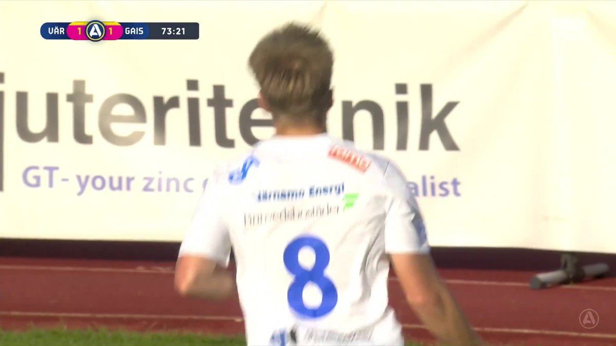 IFK Värnamo tar ledningen mot GAIS! Inhopparen Otso Liimatta med en klassaktion till 2-1! ⚪🔵 📲 Se matchen på HBO Max