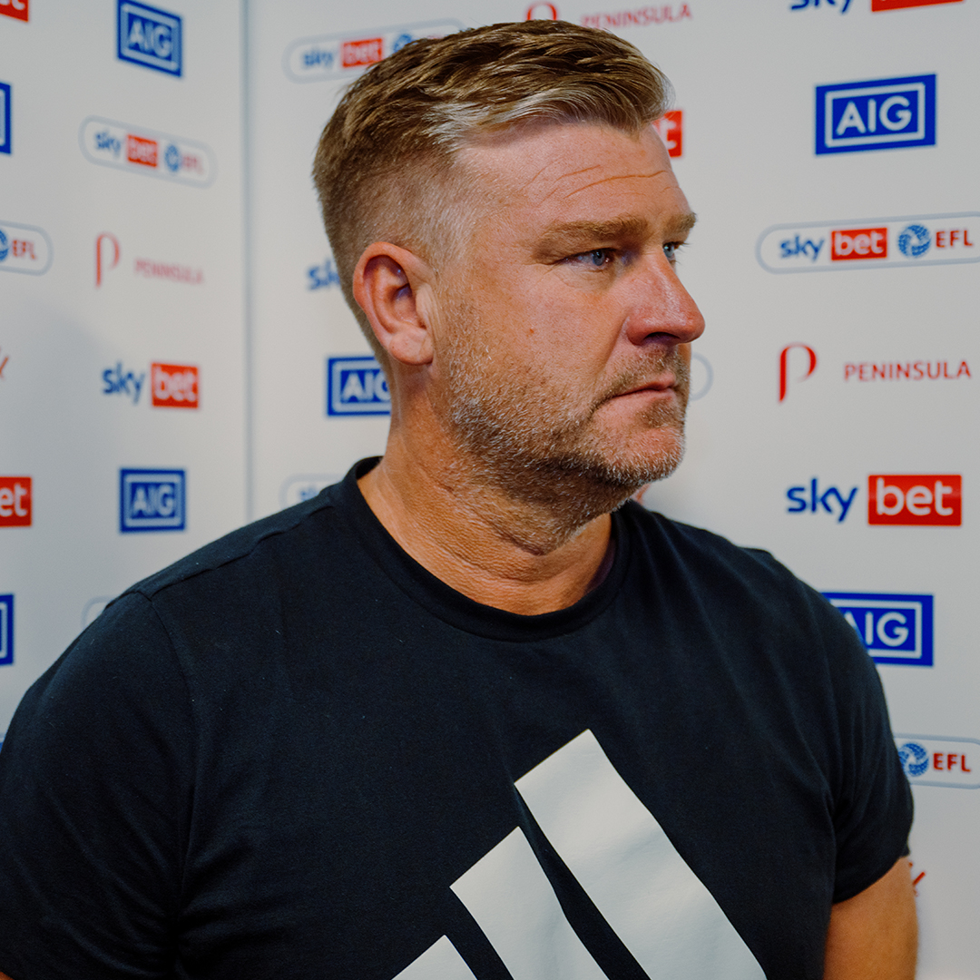 Karl Robinson's reaction to today's opening day defeat. #SALCRE
