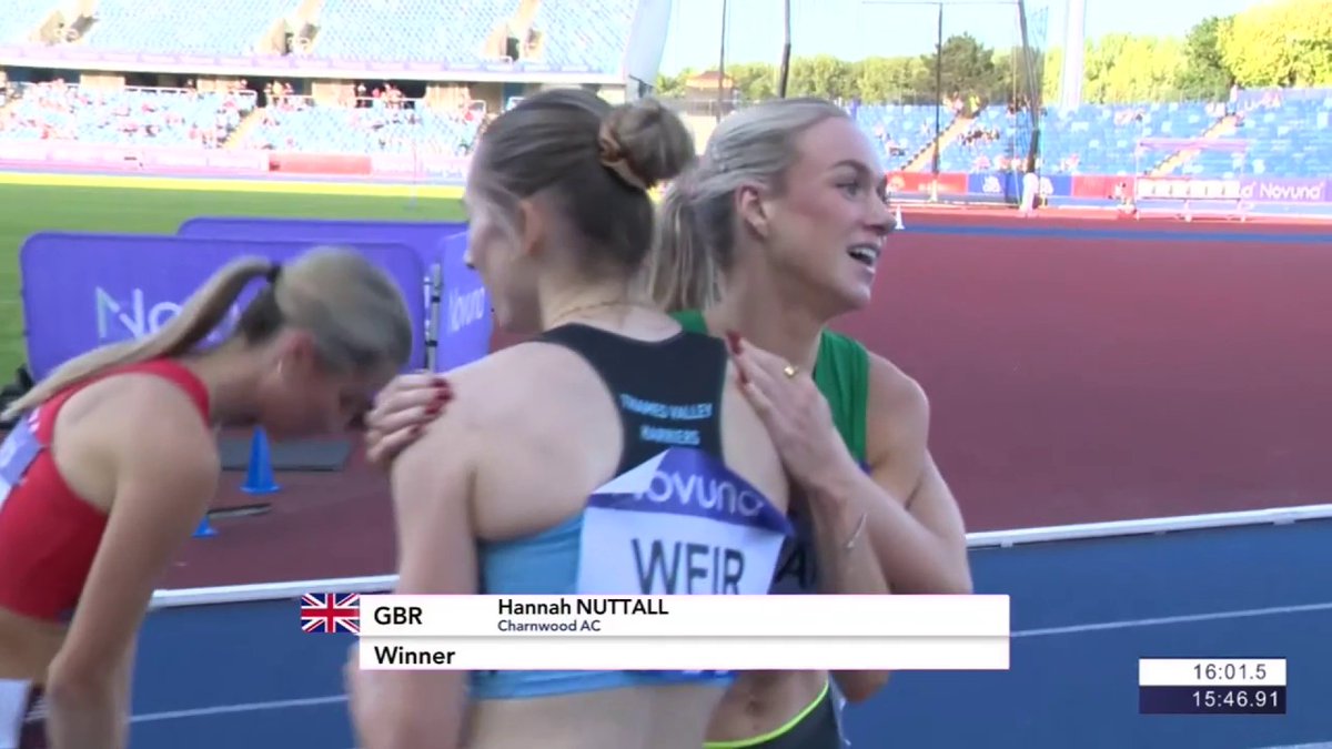 "Hannah Nuttall books her place on the plane to Tokyo for the World Championships!" 🥇