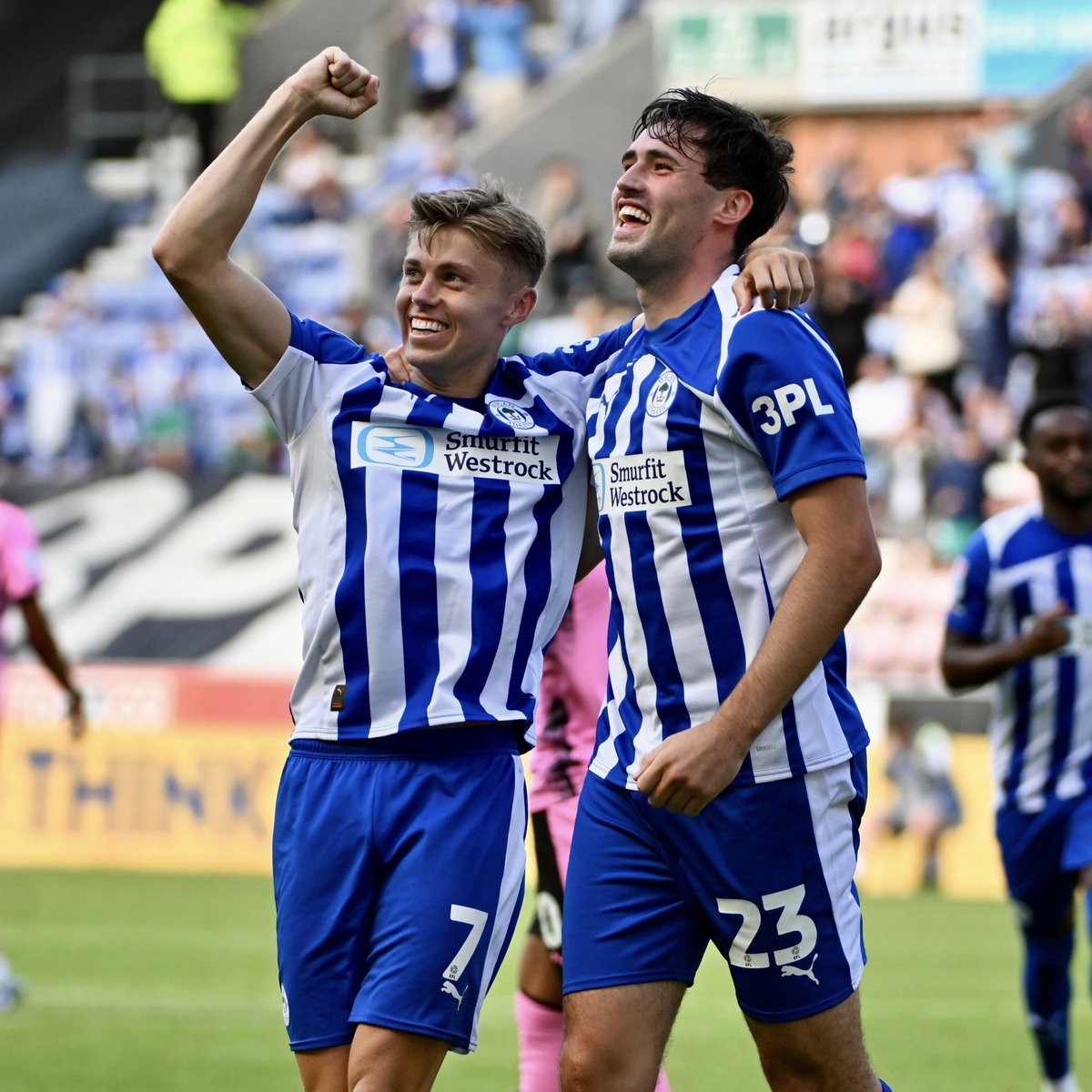 Fraser announcing himself to the Tics with a debut double! ๐ฅ #wafc ๐ตโช๏ธ