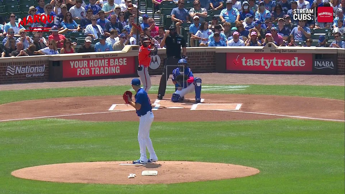 The first pitch of today's game was a ground out to No. 23 at 2nd base 💙