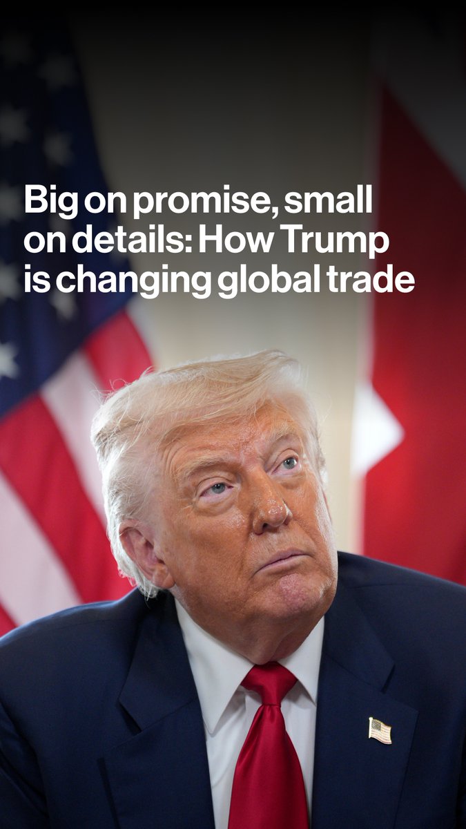 President Trump’s newest tariffs are set to go into effect on Aug. 7. But details of the trade deals already inked are still in flux. So, is the strategy working? Sarah Holder and Brendan Murray recap Trump’s approach on the Big Take podcast
