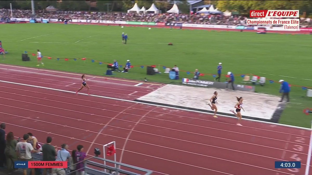 🔥 Adele Gay est sacrée championne de France après un finish de folie ! Elle bat Agathe Guillemot et pulvérise son record personnel.