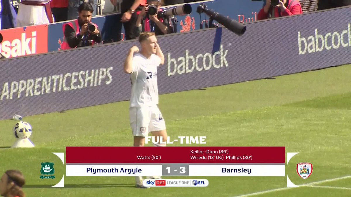 Keillor-Dunn and dusted 👏 Back in the goals for Barnsley FC!