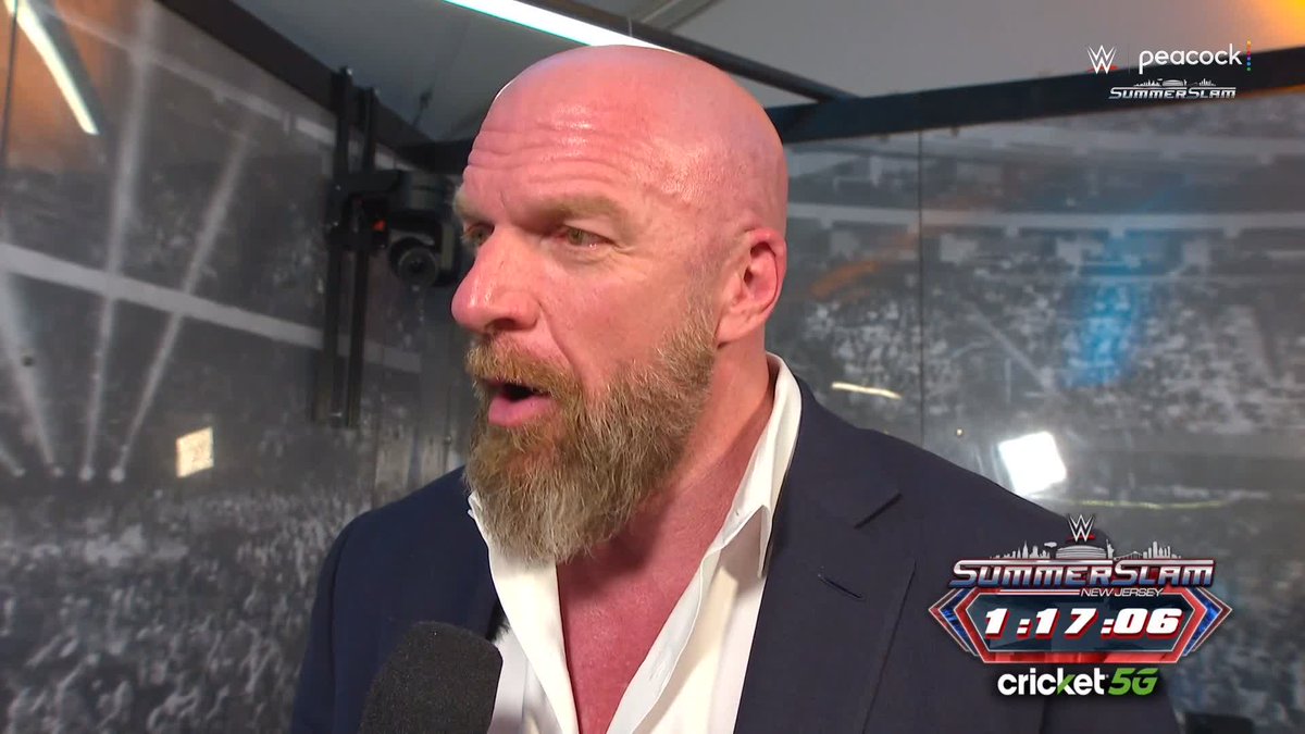 How is Triple H feeling about WWE Unreal on Netflix and the excitement of WWE SummerSlam weekend?