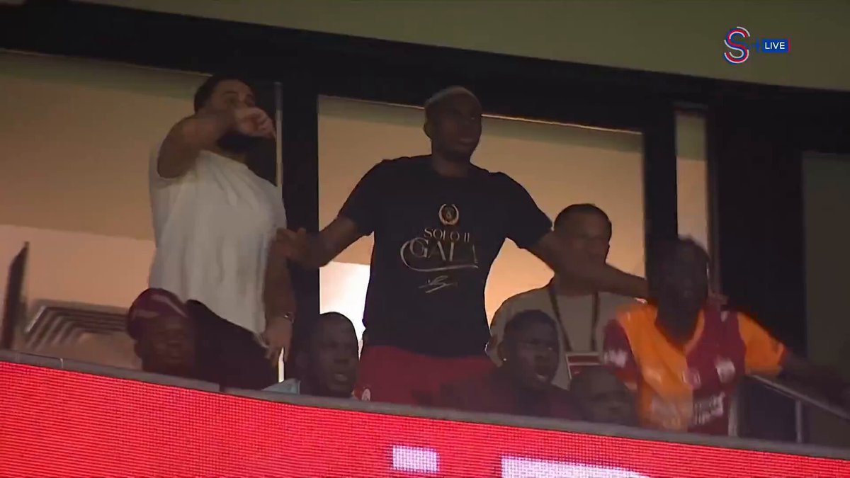 Victor Osimhen, tutkulu bir Galatasaray taraftarı.