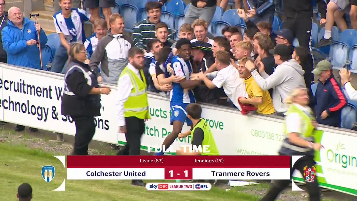 Kyreece Lisbie with a scorcher for Colchester! 🔥 Colchester United FC | EFL
