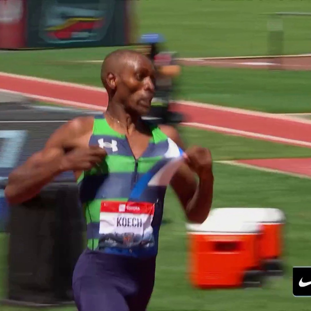 A STUNNER Jonah Koech shocks the field to win the U.S. 1500m title in 3:30.17 Ethan Strand, Cole Hocker go 2-3 to take the next 2 spots for the World Championships. Hobbs Kessler and Yared Nuguse, two 2024 Olympic finalists, donโt make it.