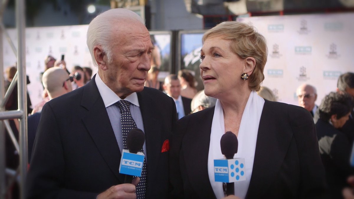 From the TCM Archives, Christopher Plummer and Julie Andrews were interviewed at the 2015 #TCMFF to celebrate the 50th anniversary of @soundofmusic. See the film's TCM premiere tonight on uncut and commercial free at 8pm ET.