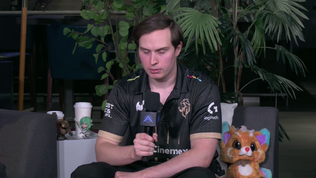 .Srtty on subbing in for LYON 🎤