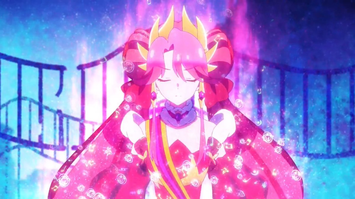 ❤️プリンセス・ジール歌唱シーン公開❤️ 「ジール・ファイアクリティカル 熱情のリズム、聴かせてあげる！」 新曲「Only Yours」と合わせてご覧ください🌹 #プリオケ #藤本侑里