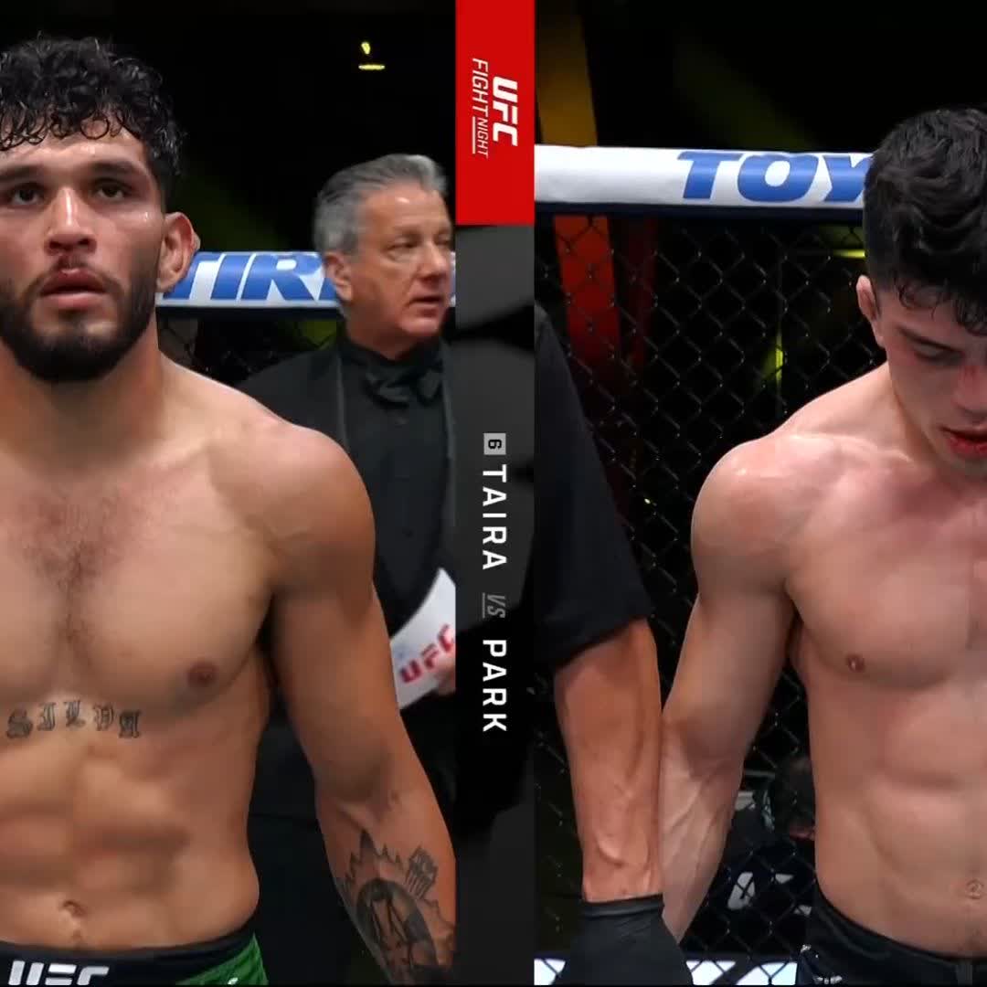Grítalo Argentina 🇦🇷 @elchinovallejos gana esta noche por decisión unánime #UFCVegas108