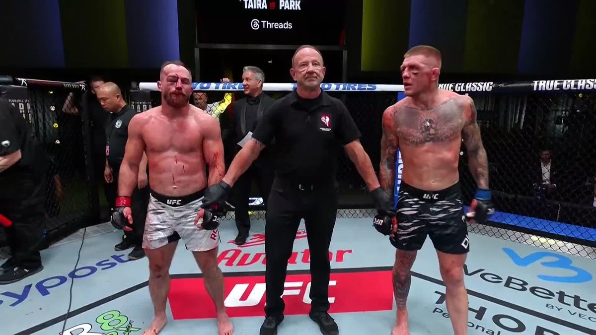🩸 Après une GUERRE absolue, Chris Duncan 🏴󠁧󠁢󠁳󠁣󠁴󠁿 s’impose par décision unanime face à Rebecki #UFCVegas108