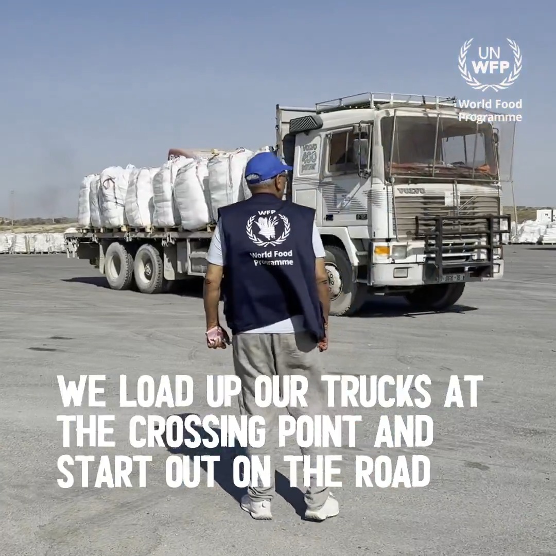 Over half a million people in #Gaza are already enduring famine-like conditions. WFP is doing everything possible to distribute vital food assistance to families. To safely and consistently reach ALL those at risk of starvation, we need a ceasefire - NOW.