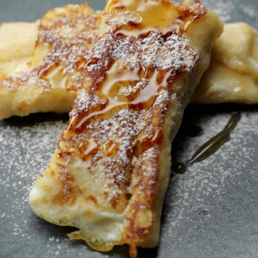 【衝撃のうまさ】バナナチーズフレンチトースト / Banana Cheese French Toast🍌🍞
