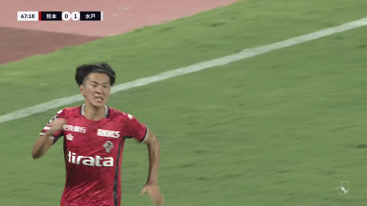 ツインシュートみたいなボレーシュート🔥 🎦 ゴール動画 🏆 明治安田J2リーグ 第24節 🆚 熊本vs水戸 🔢 1-1 ⌚️ 68分 ⚽️ 古長谷 千博(熊本) #Jリーグ