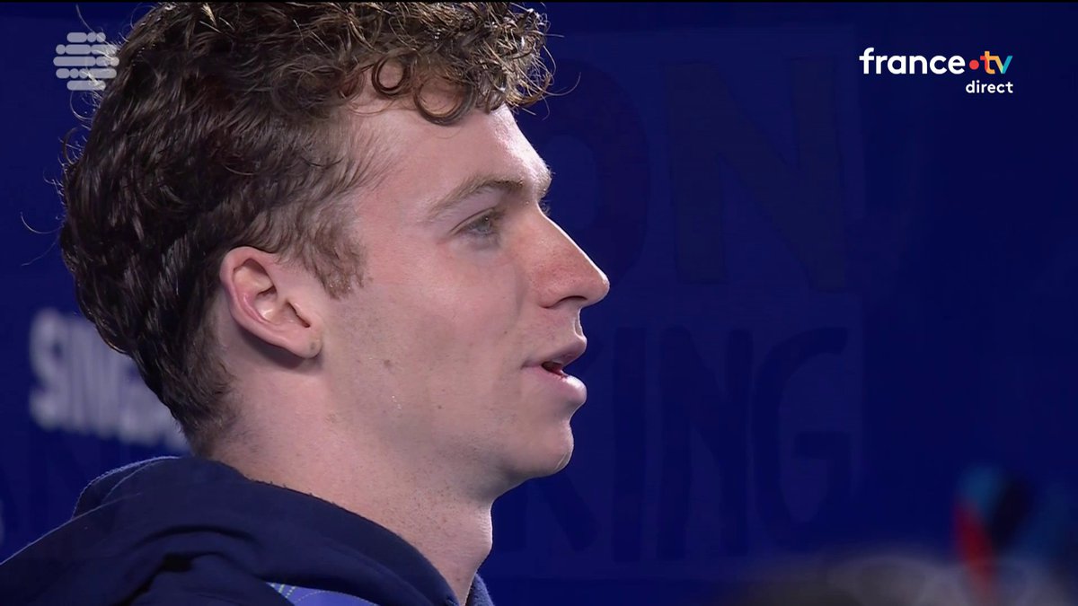 🏊 #AQUASingapore25 | 🤩🇫🇷 La deuxième Marseillaise de la semaine en l'honneur de Léon Marchand, cette fois pour son titre sur 400m 4 nages ! 📺 Suivez le direct :