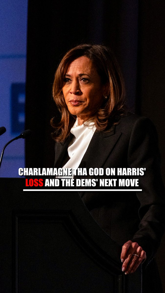 "That's something that she's always been missing." Charlamagne Tha God says Kamala Harris never had “a real connection with the people” and that her “transactional” relationships are key reasons she lost the 2024 election to Donald J. Trump. He speculates Democrats could look to Stephen Colbert — possibly teaming up with Jon Stewart — since Colbert is “not gonna have a job” at CBS.